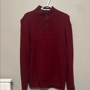 Men's Burgundy Sweater